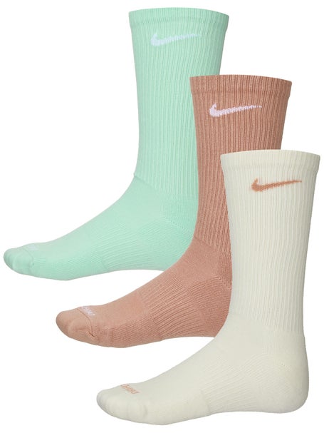 Nike Everyday Cushion Crew Sock 3-Pack Mint