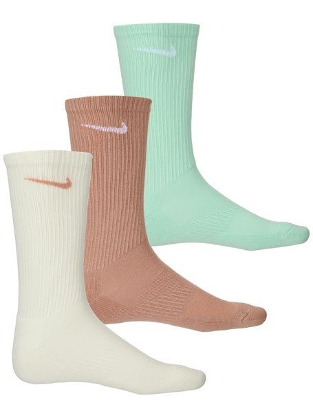 Nike Everyday Cushion Crew Sock 3-Pack Mint