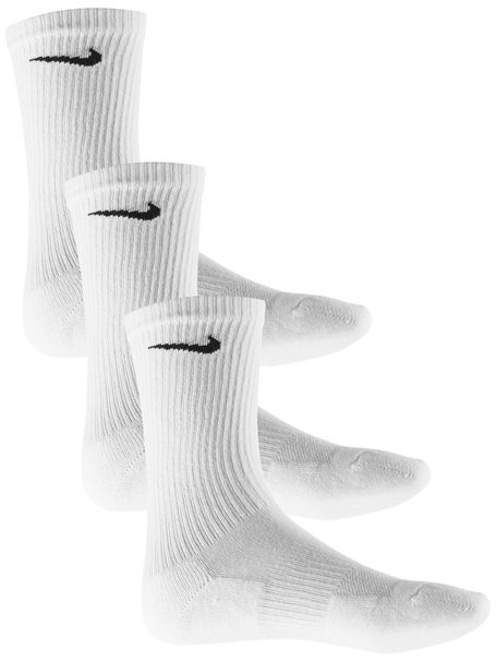 Nike Everyday Cushioned Crew Sock 3-Pack White