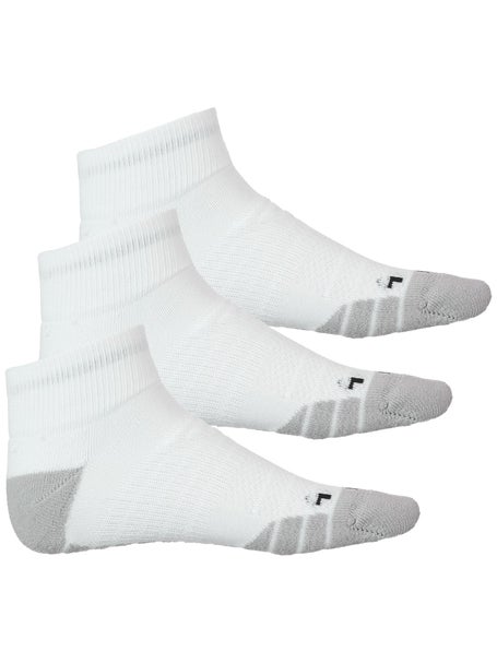 Nike Everyday Max Cushion Quarter Sock 3-Pack White