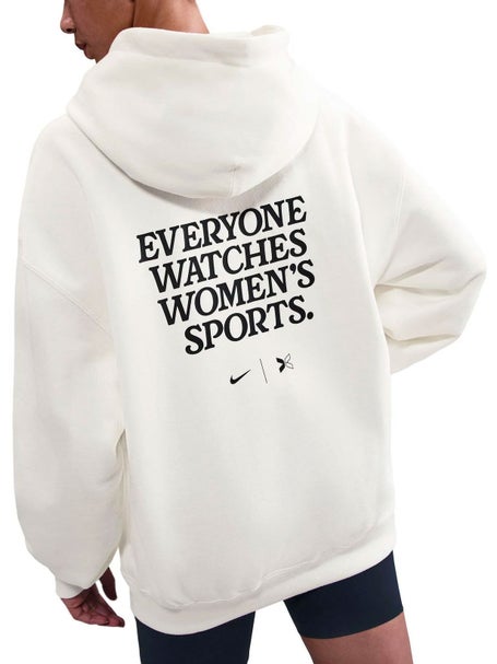 Nike Unisex Everyone Watches Womens Sports Hoodie