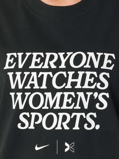 Nike Unisex Everyone Watches Womens Sports T-Shirt