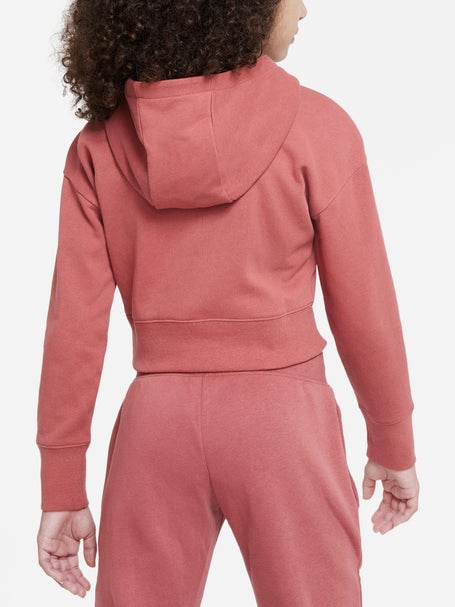 Nike Girls Winter Club Crop Hoodie