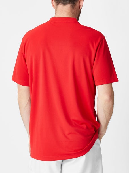 Nike Mens Core Blade Henley Top - Red