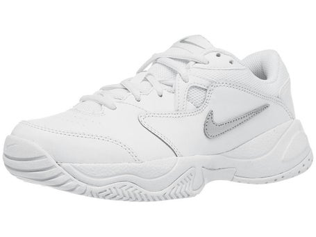 Nike Court Jr Lite White/Silver Junior Shoes