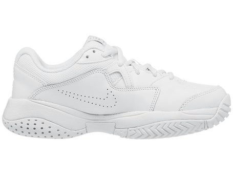 Nike Court Jr Lite White/Silver Junior Shoes