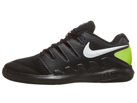 Nike Court Vapor Black/White/Volt Junior Shoes