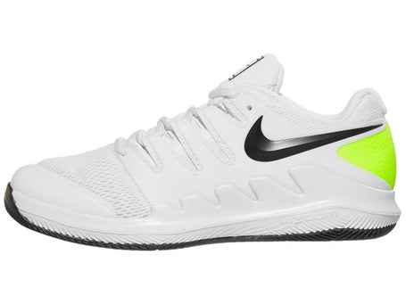 Nike Court Vapor White/Black/Volt Junior Shoes