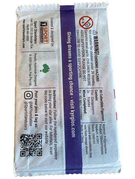 Nick Kyrgios Foundation 3D Mini Collectible Figurine