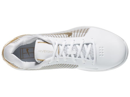 Nike Zoom Vapor 12 Hypersmash White/Gold Mens Shoes