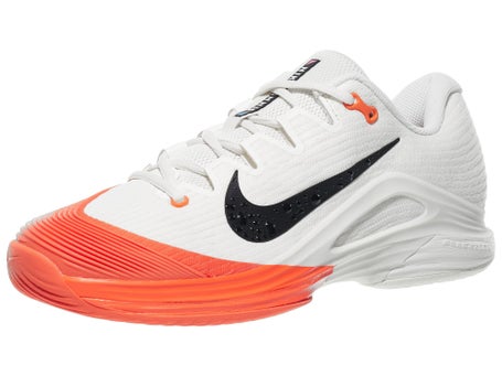 Nike Zoom Vapor 12 PRM Sail/Black/Orange Mens Shoes