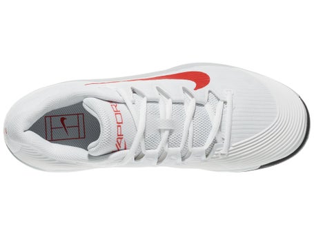 Nike Zoom Vapor 12 White/Crimson Mens Shoes