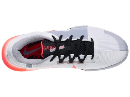 Nike GP Challenge 1 PRM White/Lava/Grey Mens Shoes 