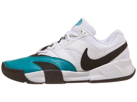 Nike Court Lite 4 White/Black/Emerald Mens Shoes