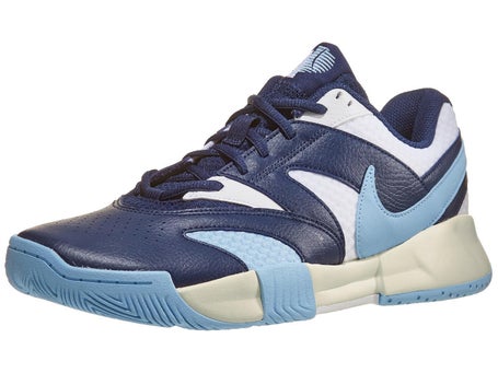 Nike Court Lite 4 White/Blue/Navy Mens Shoes