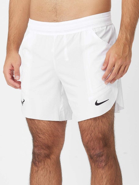 Nike Mens Rafa Advantage 7 Short - White