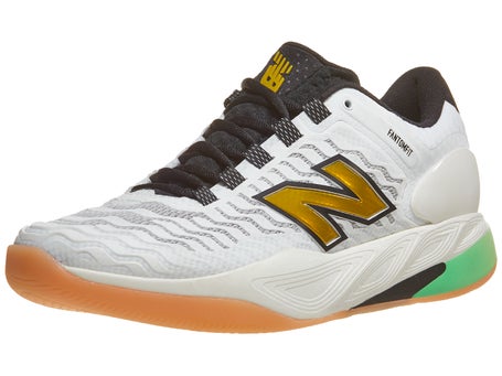 New Balance CT Rally 2 D White/Black/Gold Mens Shoes