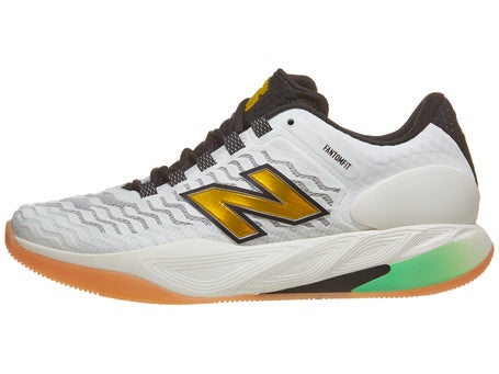 New Balance CT Rally 2 2E White/Black/Gold Mens Shoes