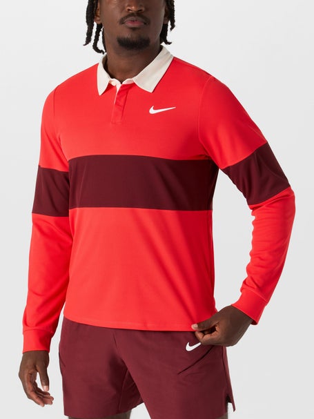 Nike Mens Summer Advantage Slam LS Polo