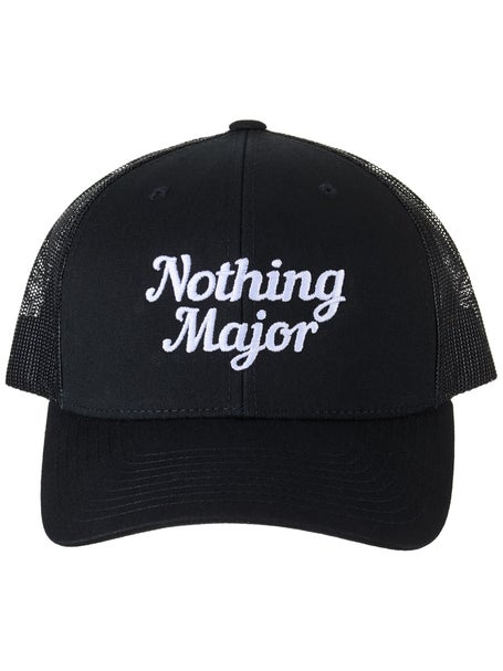 Nothing Major Trucker Hat - Black