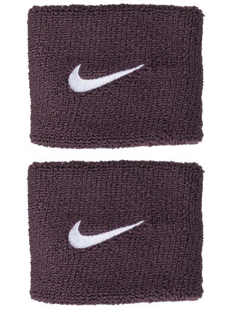 Nike Spring Premier Singlewide Wristbands Burgundy/Wh