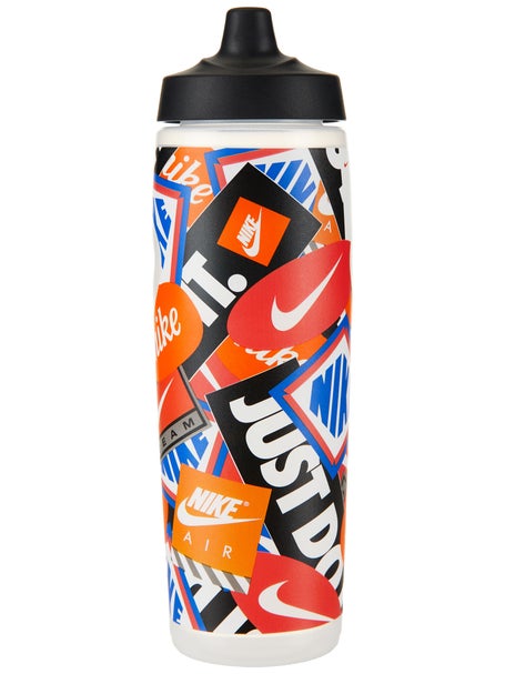 Nike Refuel Water Bottle 24oz - Clear/Black