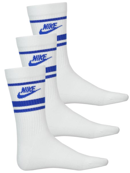 Nike Sportswear Everyday Crew Sock 3-Pack White/Blue