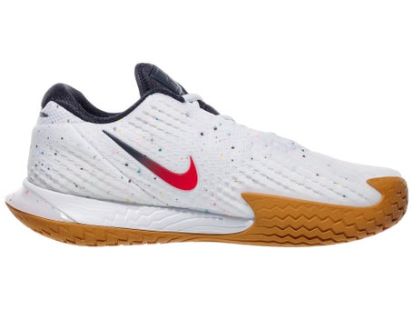 Nike Vapor Cage 4 White/Crimson/Gridiron Mens Shoes