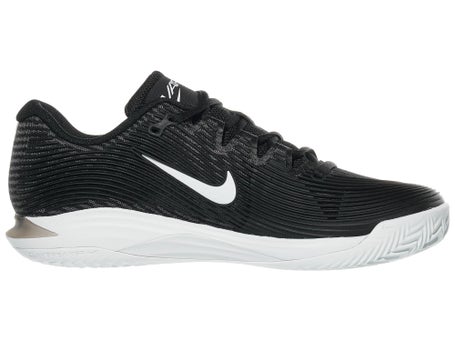 Nike Zoom Vapor 12 Clay Black/White Womens Shoe