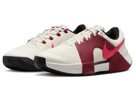 Nike GP Challenge 1 Ivory/Pink/Red Womens Shoes