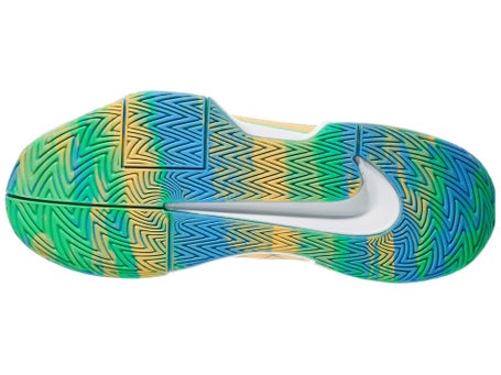 Nike GP Pickleball Pro Gold/Blue Womens Pickle Shoes