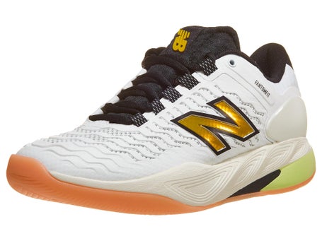 New Balance CT Rally 2 B White/Black/Gold Womens Shoes