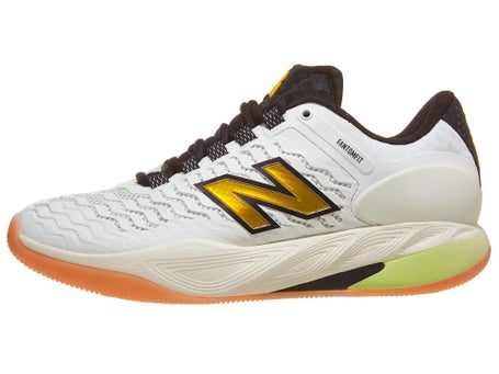 New Balance CT Rally 2 B White/Black/Gold Womens Shoes