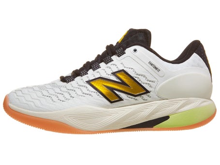 New Balance CT Rally 2 D White/Black/Gold Womens Shoes