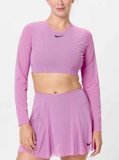 Nike Womens Summer Slam Crop Long Sleeve 
