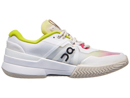 ON The Roger Pro 2 White/Lime Mens Shoes