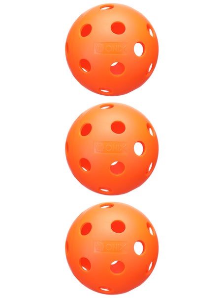 Onix Fuse Indoor Pickleballs - Orange