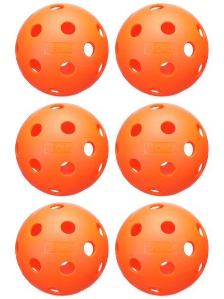 Onix Fuse Indoor Pickleballs - Orange