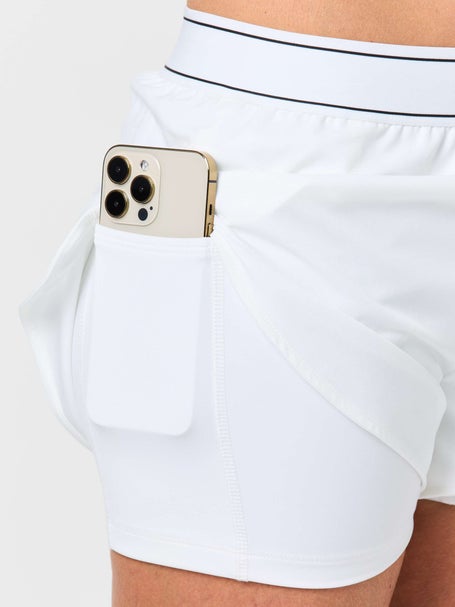 Penguin Womens Core 2-in-1 Short - White