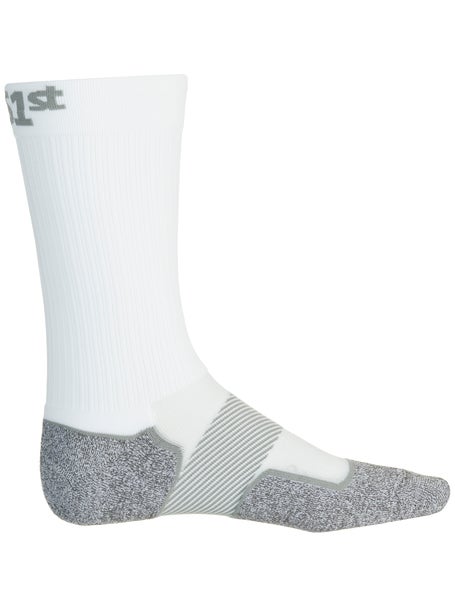 OS1st Active Comfort Crew Sock White