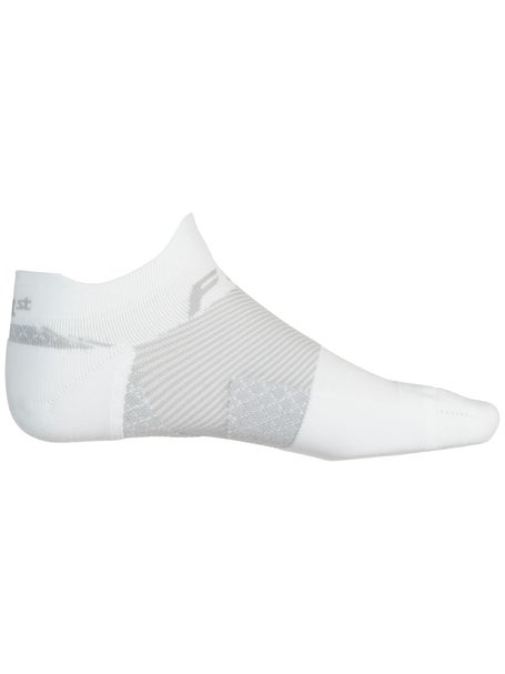 OS1st Plantar Fasciitis No Show Sock White