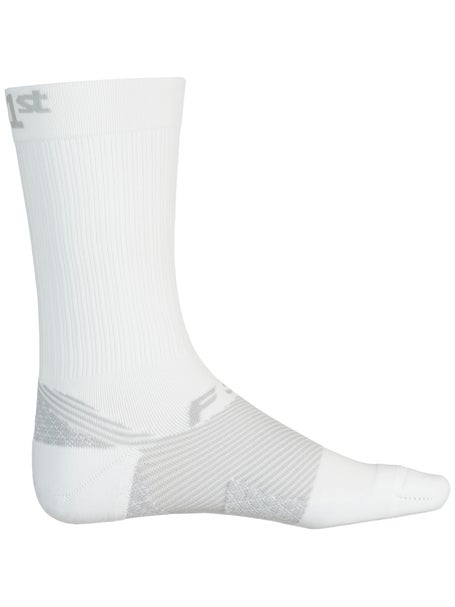 OS1st Plantar Fasciitis Crew Sock White