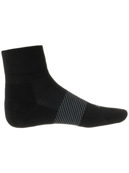 OS1st Wicked Comfort Quarter Sock Black