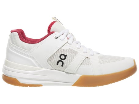 ON The Roger Clubhouse Pro Wh/Grenadine Womens Shoes