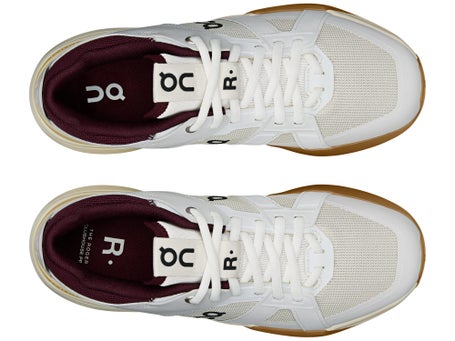 ON The Roger Clubhouse Pro White/Ivory Womens Shoes