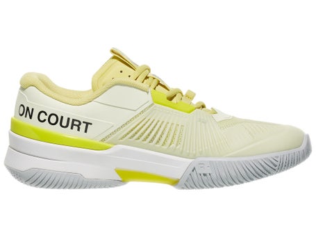 ON The Roger Pro Fire Linen/Lime Womens Shoes