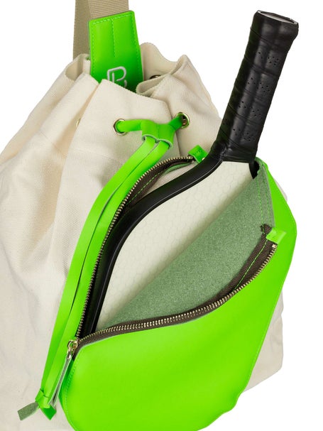 Pickleball Bella Paddle Sling Bag - Gecko Green