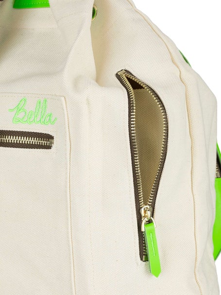 Pickleball Bella Paddle Sling Bag - Gecko Green