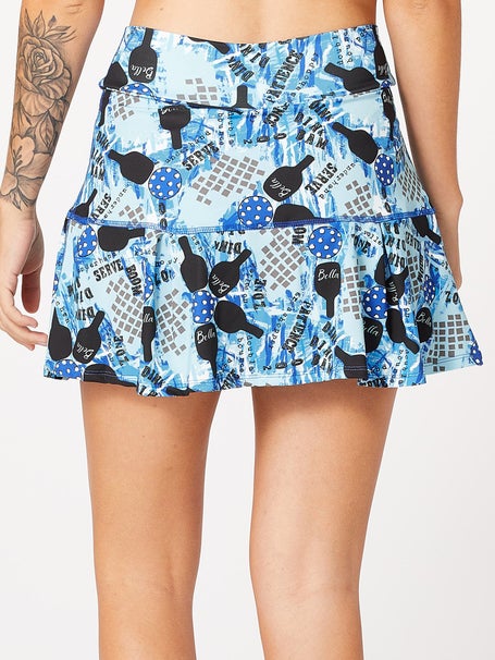 Pickleball Bella Womens Drop Pleat Skirt -Graffiti 2