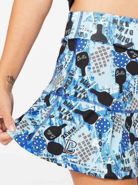 Pickleball Bella Womens Drop Pleat Skirt -Graffiti 2